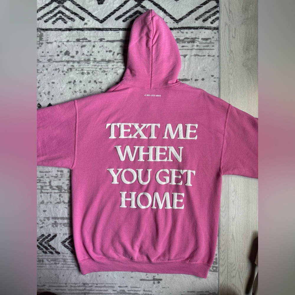 Lonely Ghost Text Me When You Get Home Hoodie